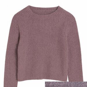 Express Lavender Knit Sweater